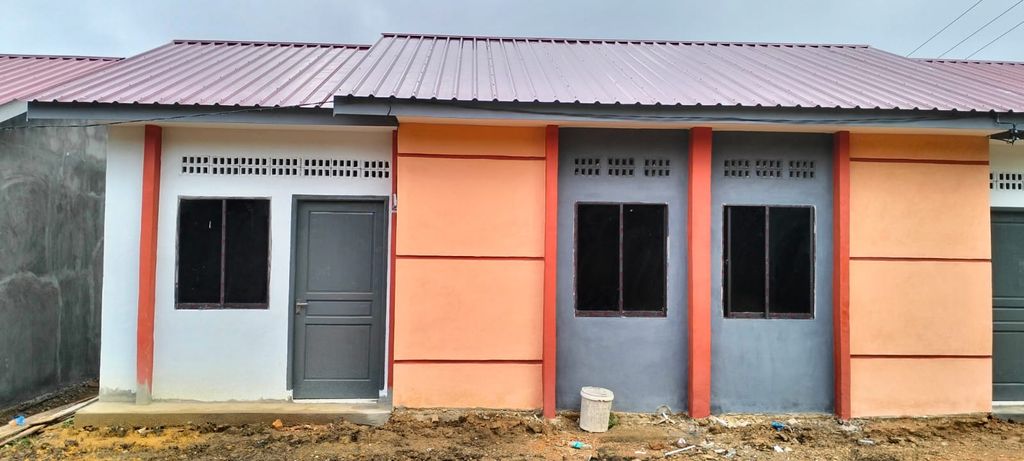foto tampak rumah tipe 36 perumahan Perumahan Mentari Village