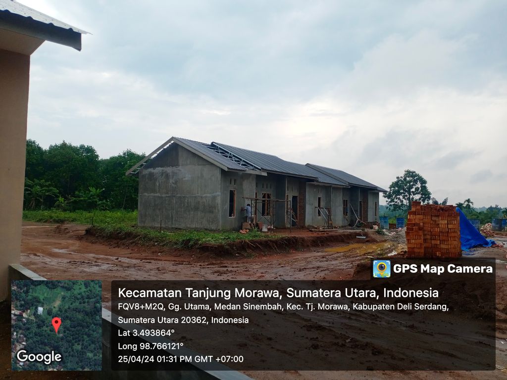foto posisi tengah perumahan Grand Reveno