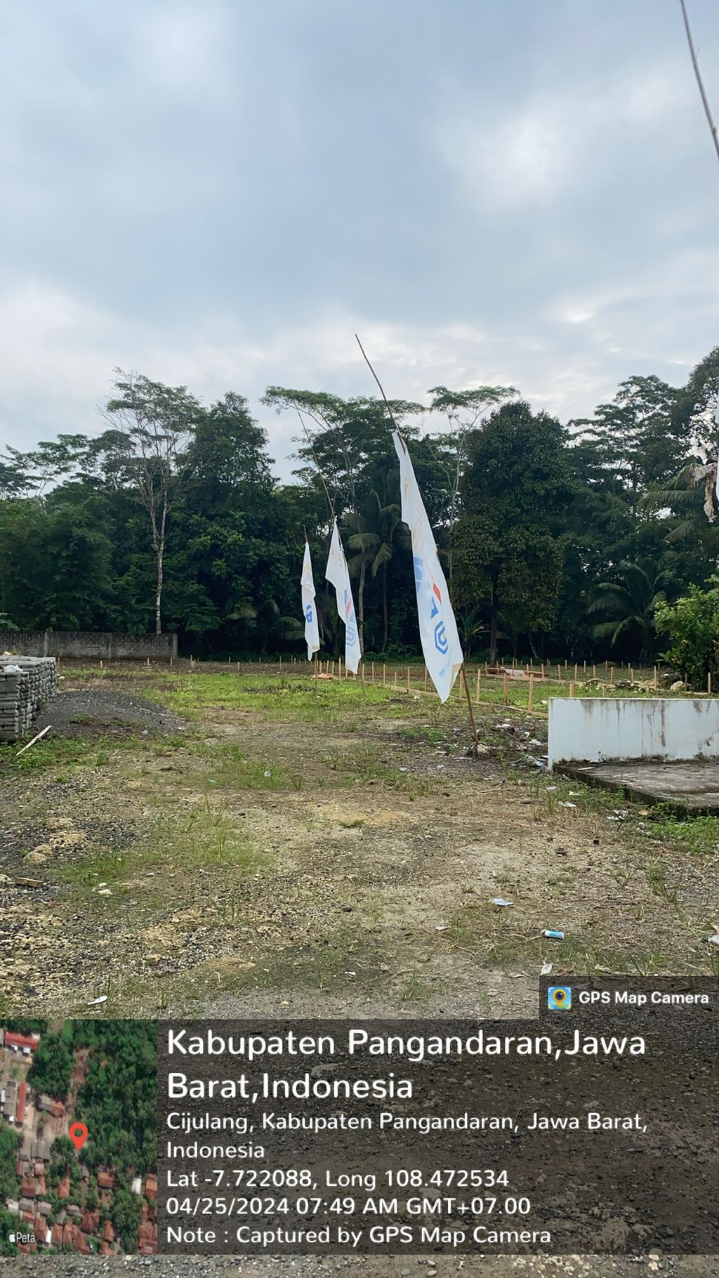 foto posisi tengah perumahan Kalangsari MR Reegency Tahap 2