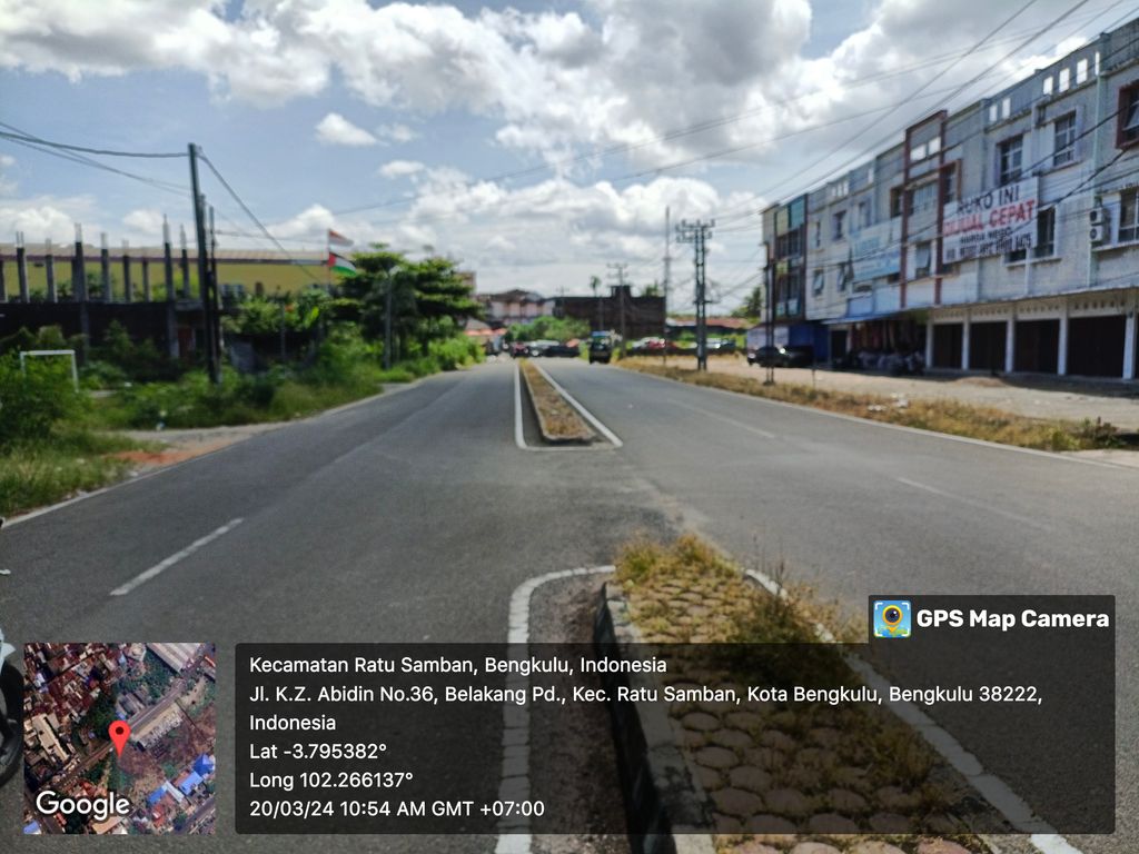 foto gerbang perumahan Pasar Minggu Square