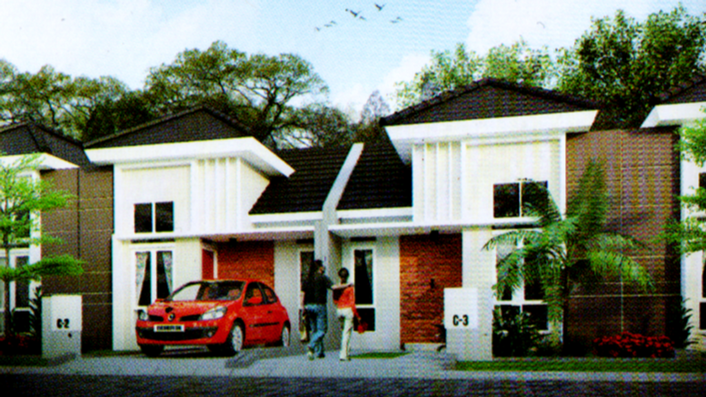 foto tampak rumah tipe STANDAR perumahan PERSADA RESIDENCE