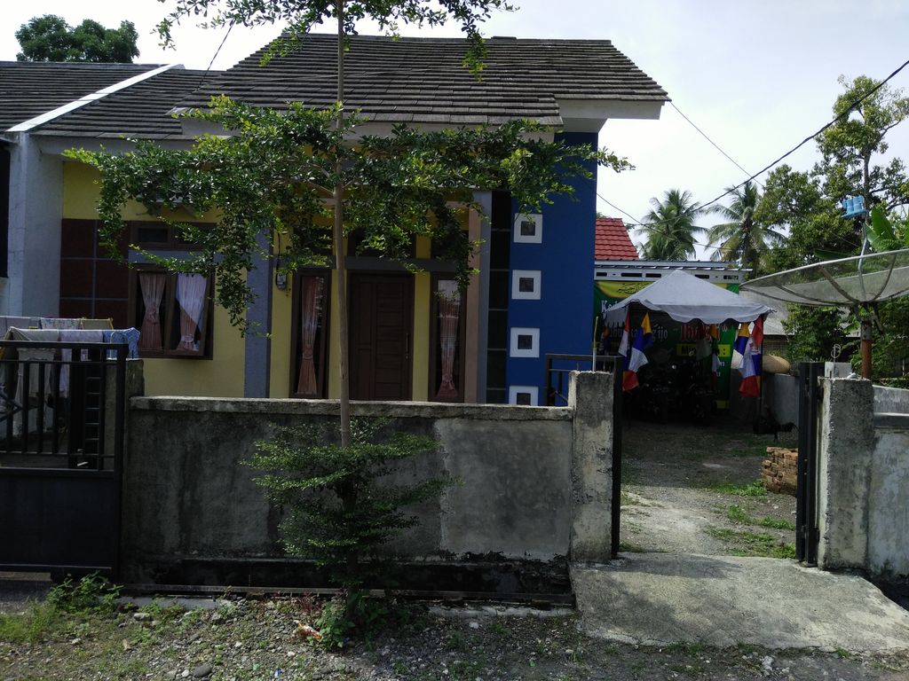 foto tampak rumah tipe 45/91 perumahan Kalangsari MR Regency
