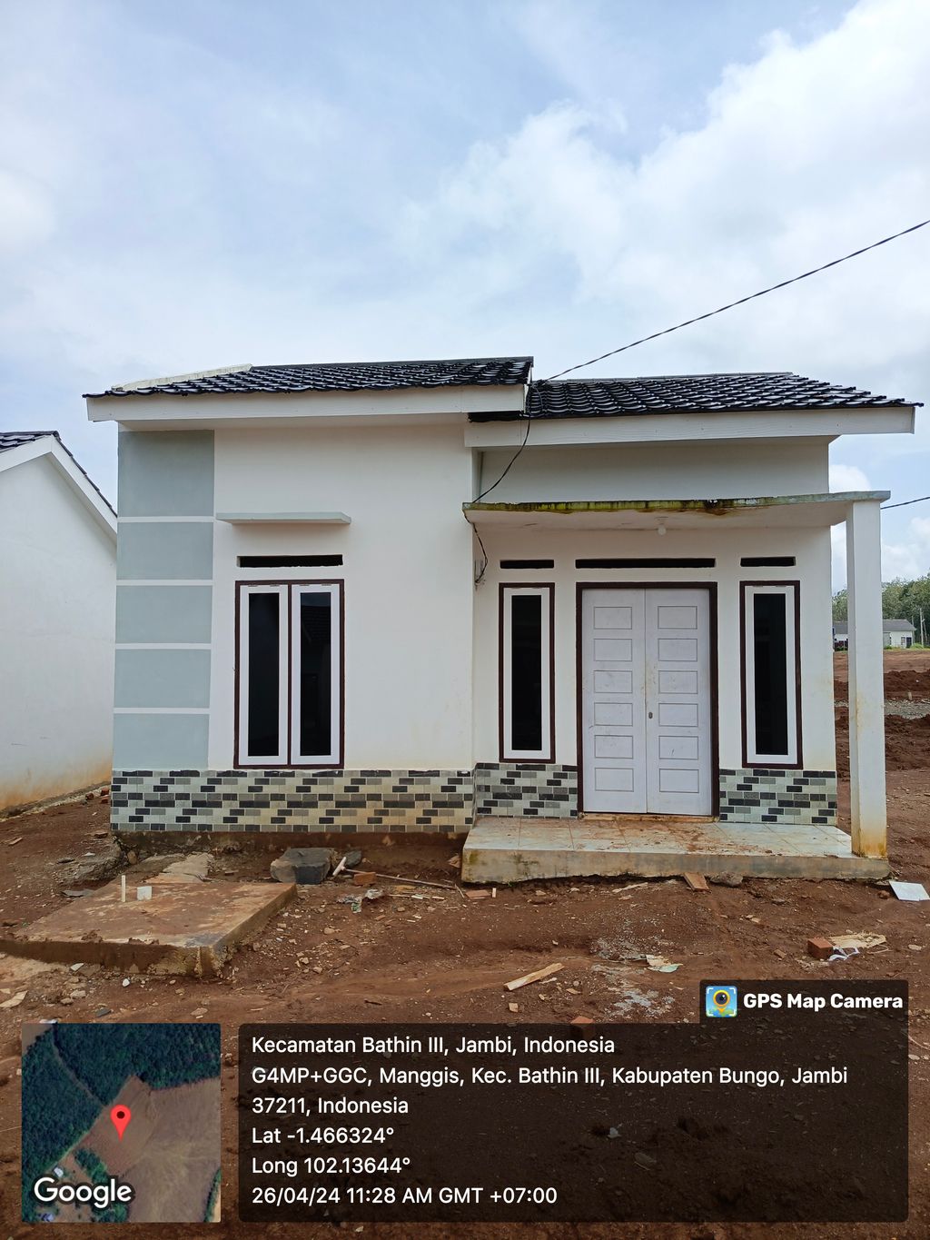 foto contoh rumah perumahan SENTOSA RESIDENCE TAHAP 2
