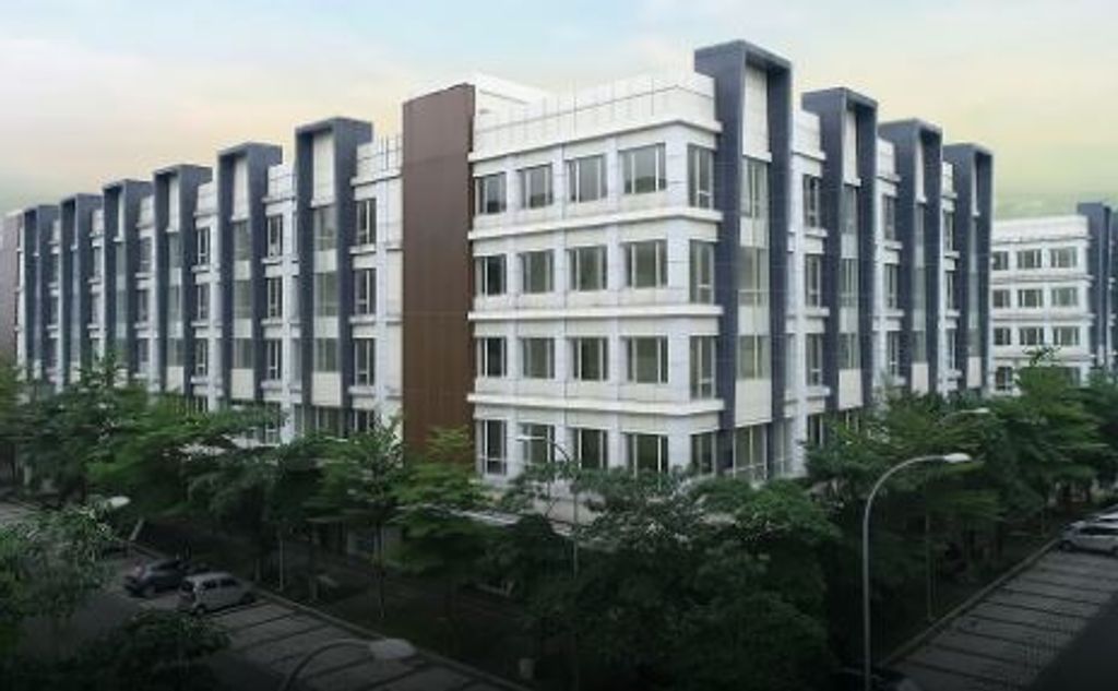 foto tampak rumah tipe B 1005/264 perumahan OFFICE PARK KHI