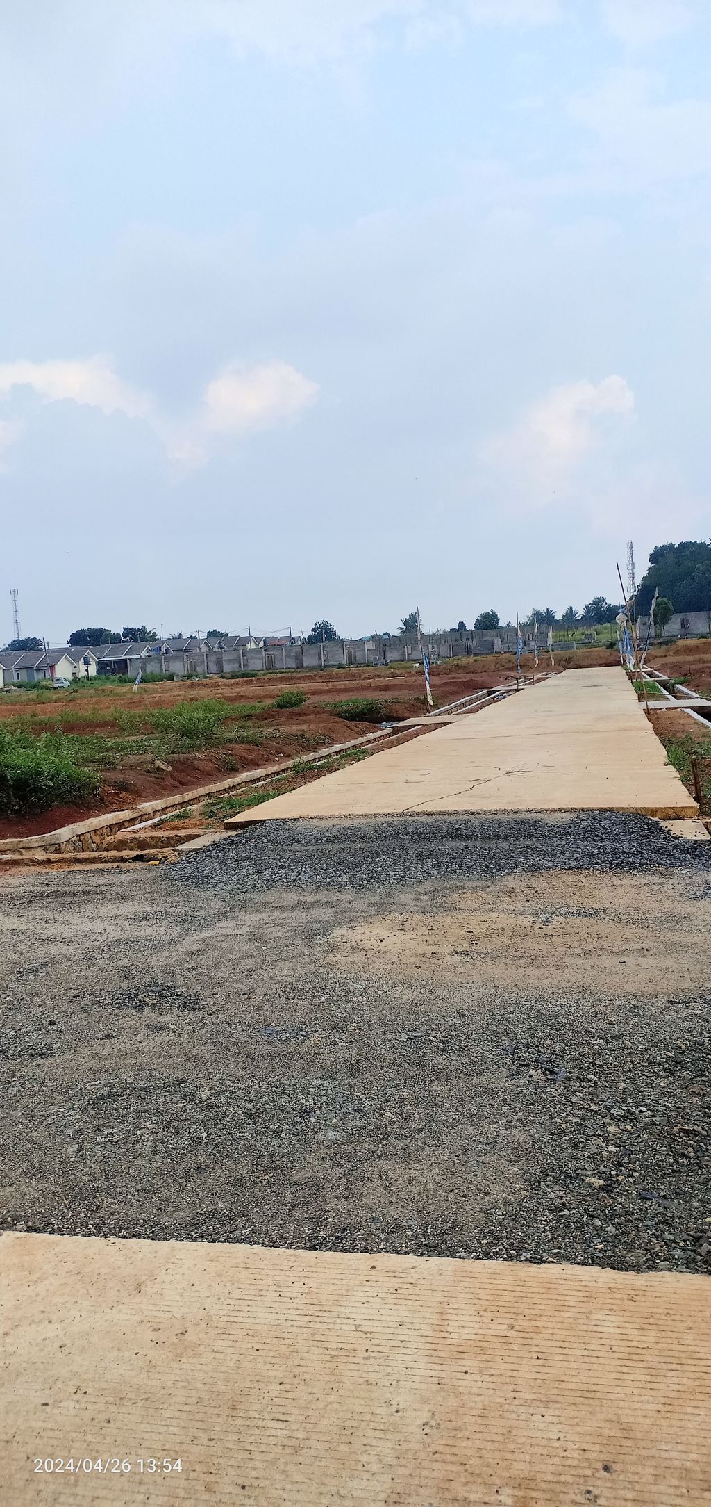 foto posisi tengah perumahan Mutiara Sodong Tahap2
