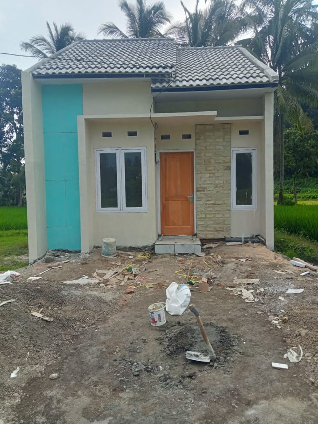 foto tampak rumah tipe 30/60 perumahan SUMBER JERUK REGENCY