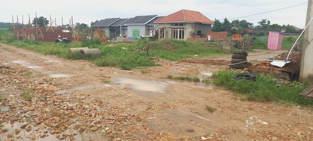 foto gerbang perumahan Berkah Residence