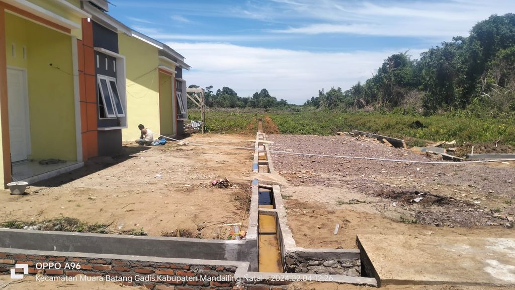 foto denah rumah tipe SUBSIDI perumahan SANG BUANA RESIDENCE