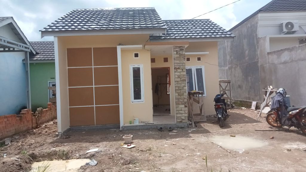 foto tampak rumah tipe Subsidi perumahan GRIYA SENGETI 1