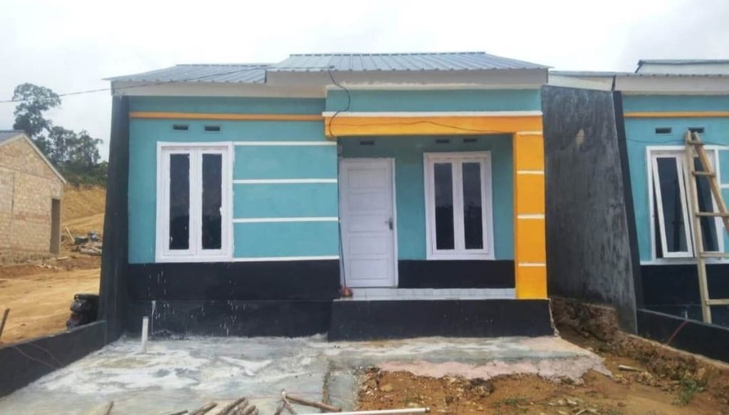 foto tampak rumah tipe Subsidi 36 New 173 perumahan GREEN DIRLAND RESIDENCE 2