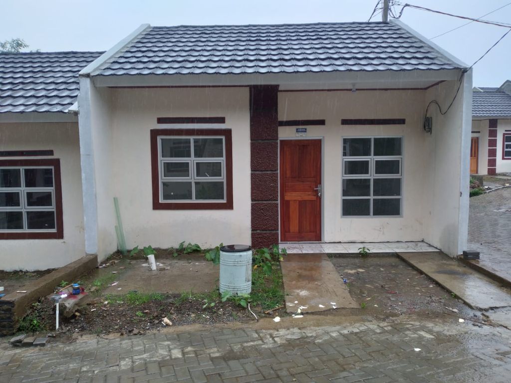 foto tampak rumah tipe RUMAH SUBSIDI perumahan BUKIT NAGRAK RESIDENCE