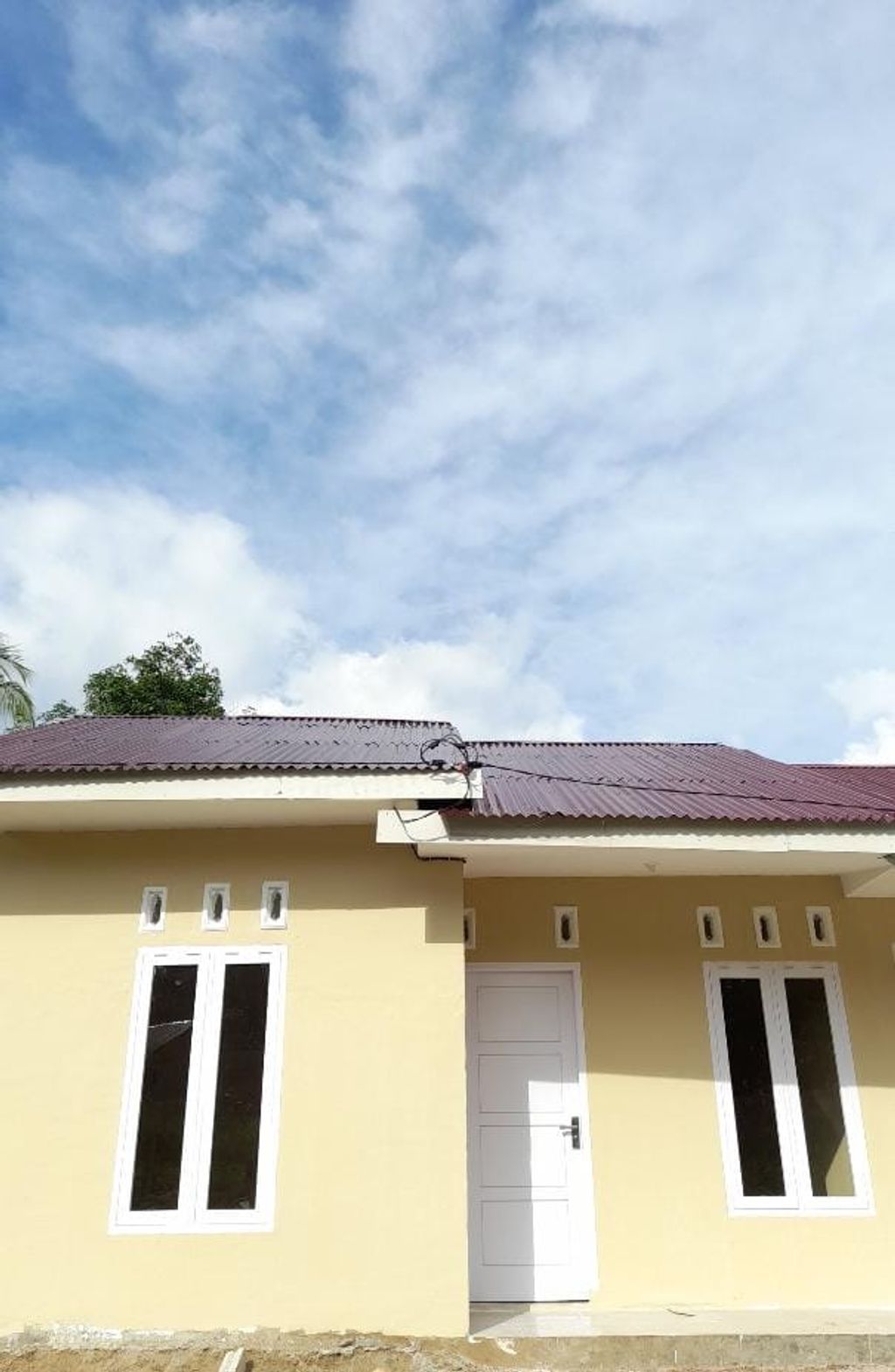 foto tampak rumah tipe 36 perumahan Bellirum Indah 1