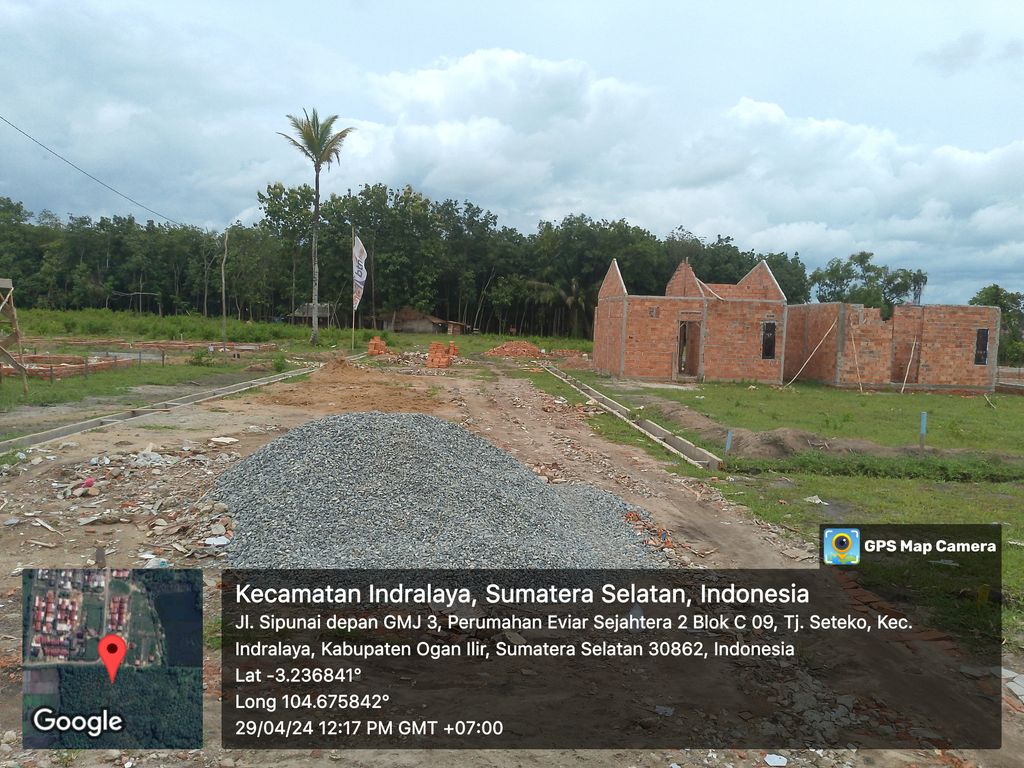 foto posisi tengah perumahan GRIYA MEKAR SARI INDRALAYA