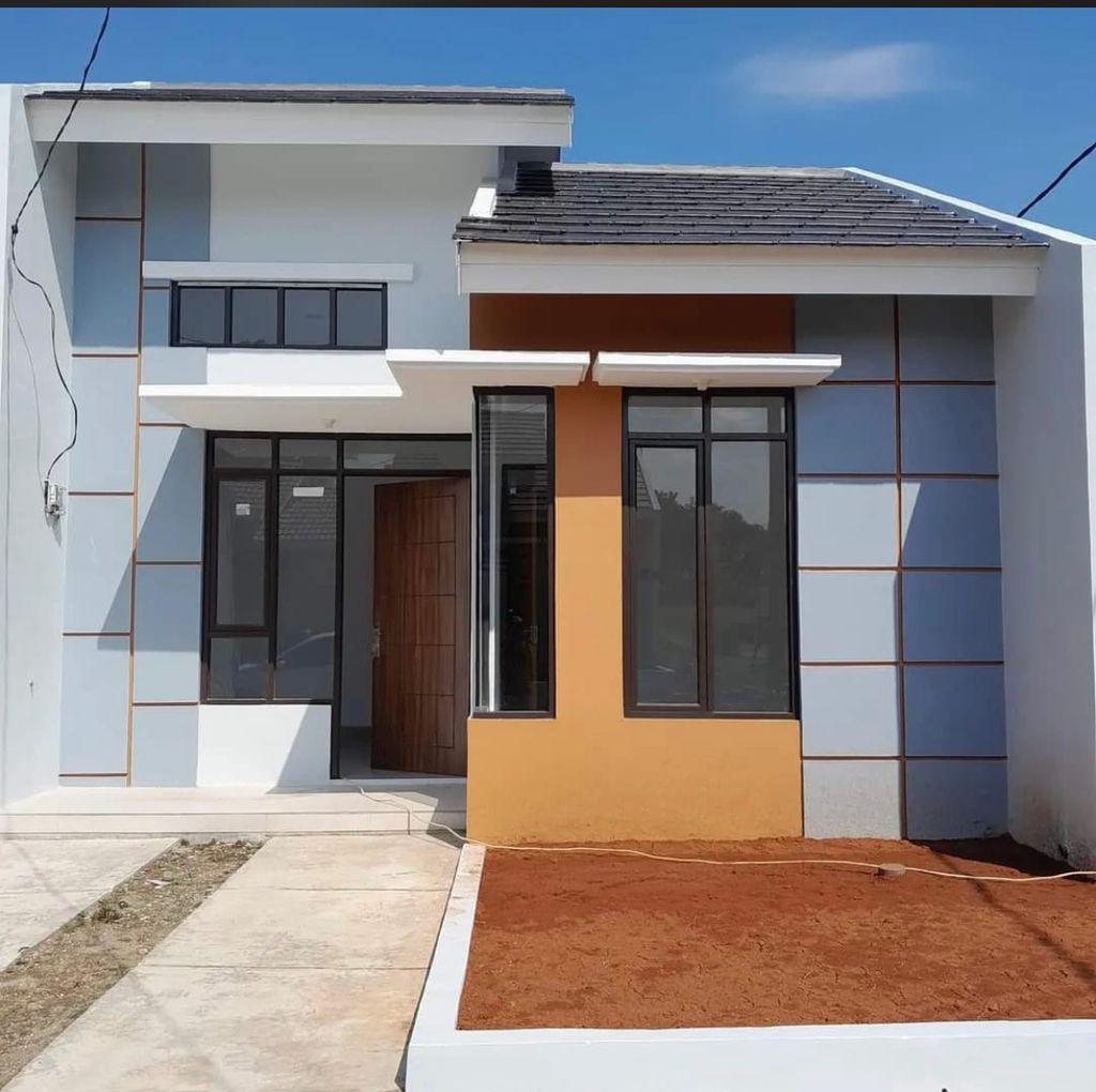 foto tampak rumah tipe 30/60 perumahan Mutiara Sodong Tahap2