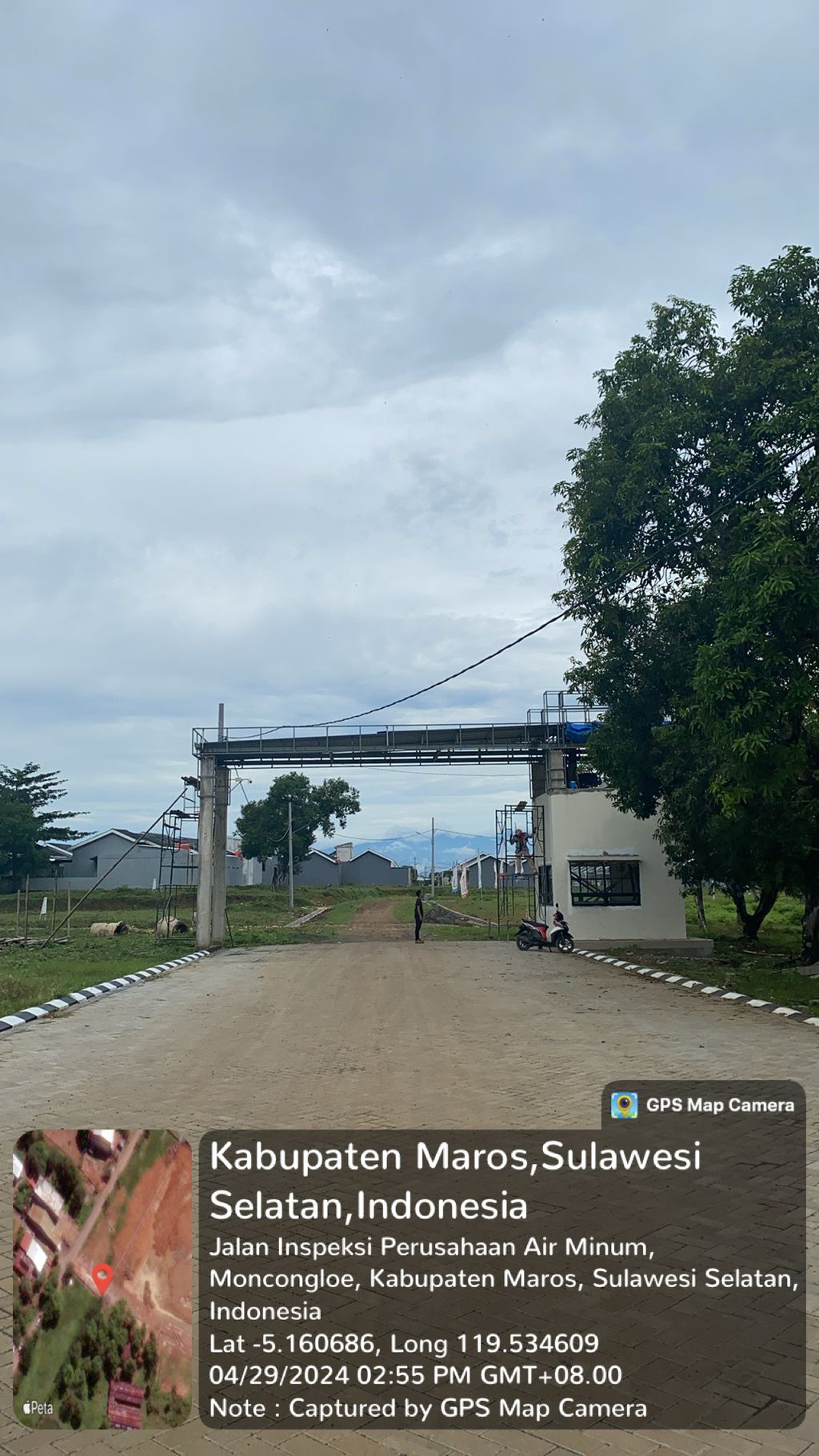 foto gerbang perumahan CENDRAWASIH RESIDENCE