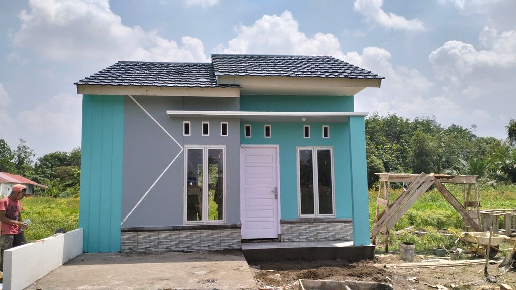 foto contoh rumah perumahan PURNAMA RESIDENCE 3 TAHAP 2