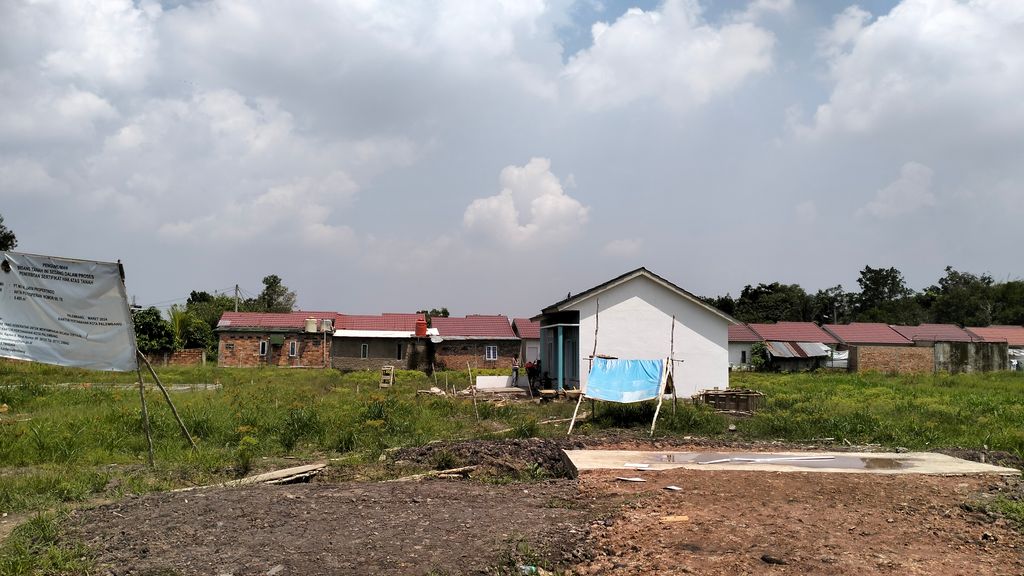 foto gerbang perumahan PURNAMA RESIDENCE 3 TAHAP 2