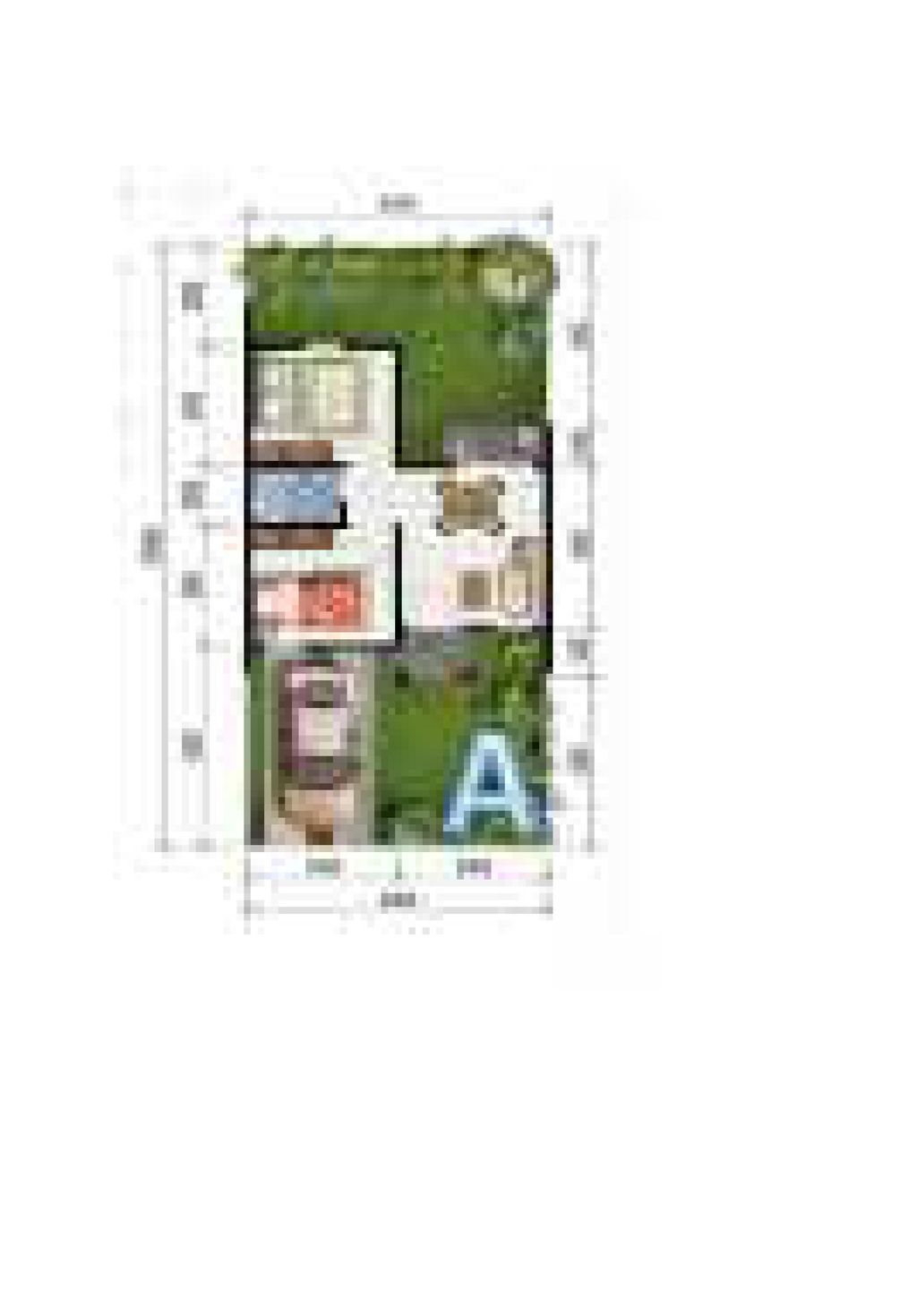 foto denah rumah tipe 36 perumahan SENTOSA RESIDENCE TAHAP 2