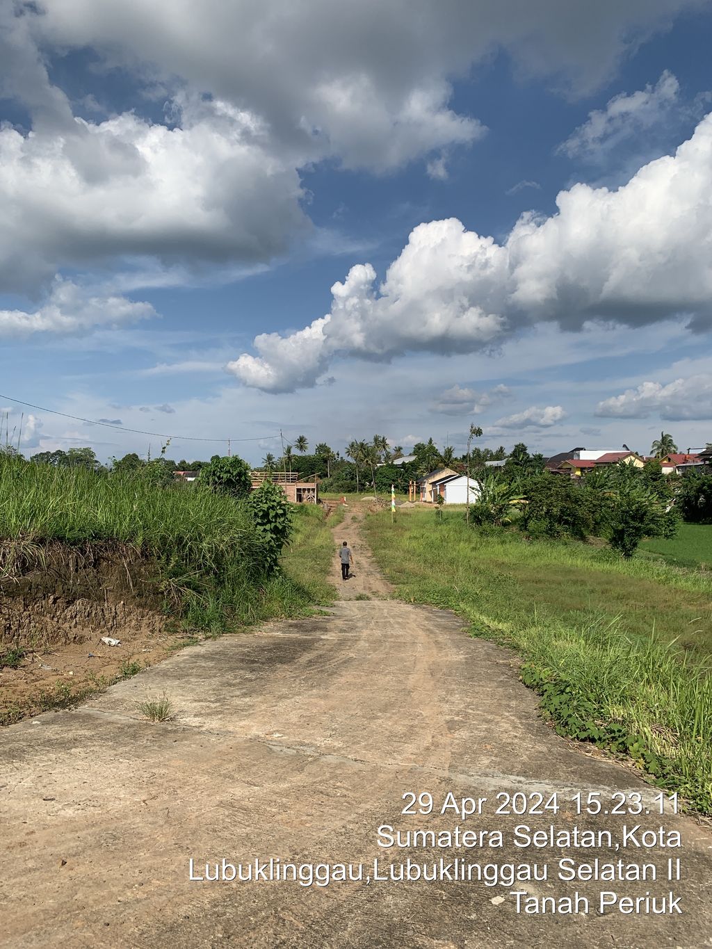 foto posisi tengah perumahan Green Wahana Vilage II