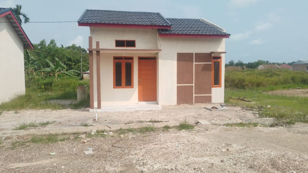 foto tampak rumah tipe 36/90 perumahan ZACKY RESIDENCE