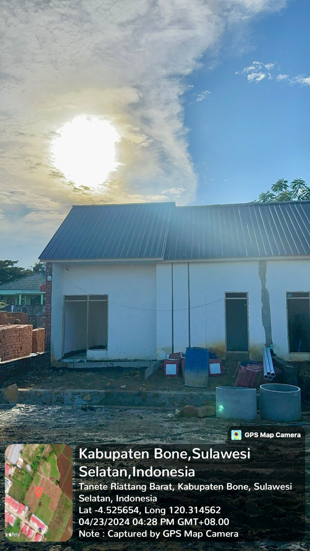 foto contoh rumah perumahan YUSHYKA LAND