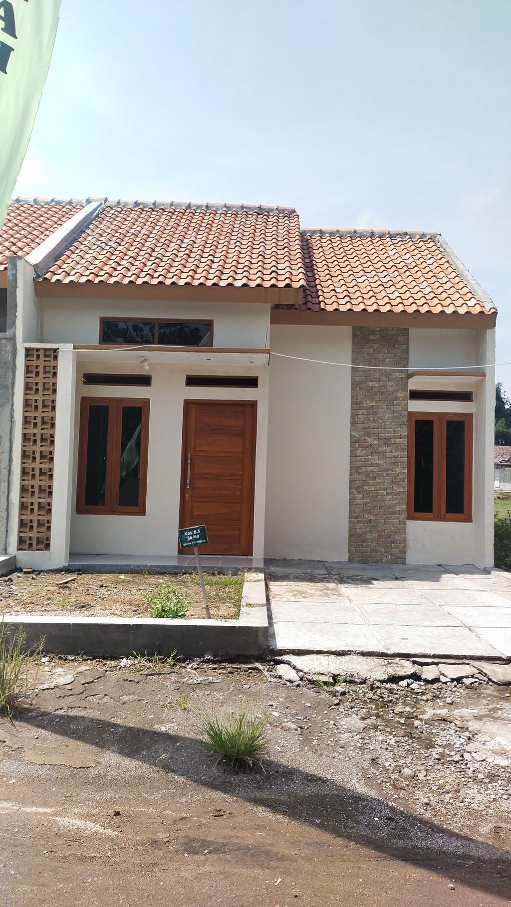 foto contoh rumah perumahan Graha Abi Wijaya