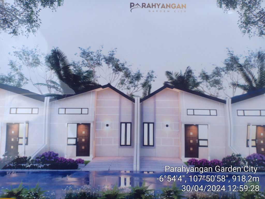 foto contoh rumah perumahan Priangan Garden City