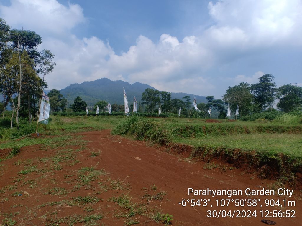foto posisi tengah perumahan Priangan Garden City