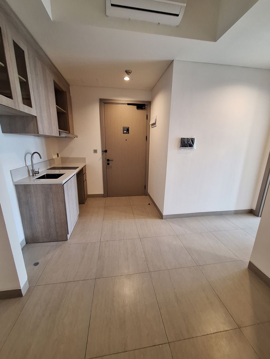 foto tampak rumah tipe 2KT 2KM perumahan Fatmawati City Center