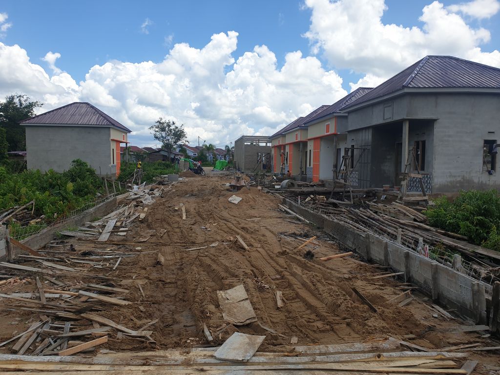 foto posisi tengah perumahan GRAHA NEVADA 2