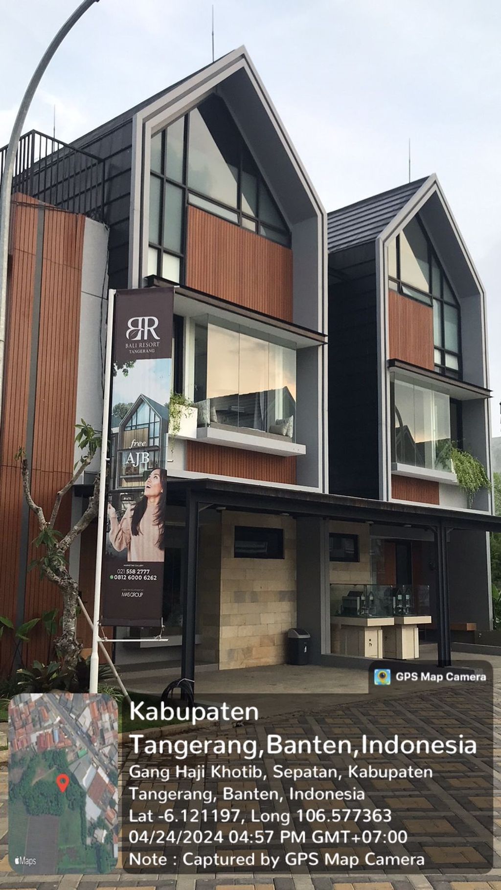 foto contoh rumah perumahan BALI RESORT TANGERANG