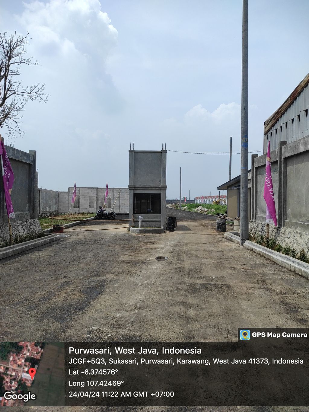 foto gerbang perumahan Perumahan Amerta Tegalsari