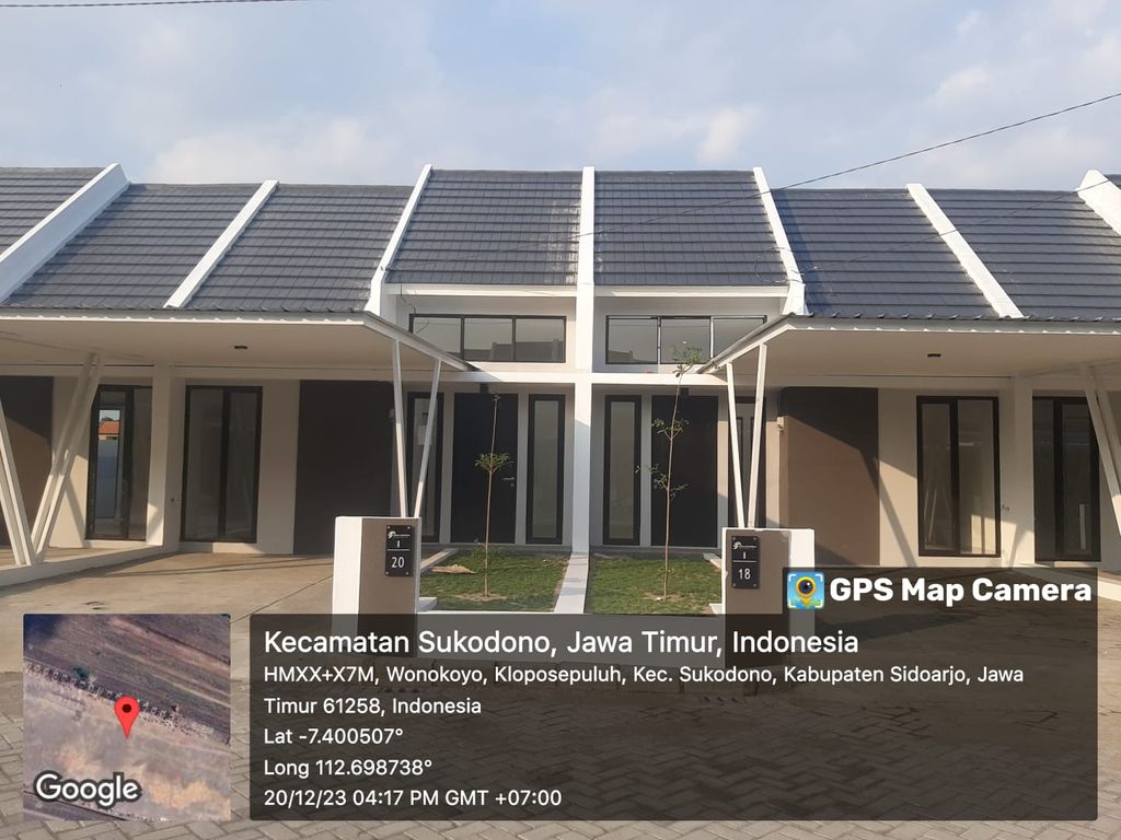 foto contoh rumah perumahan Taman Sukodono Regency II
