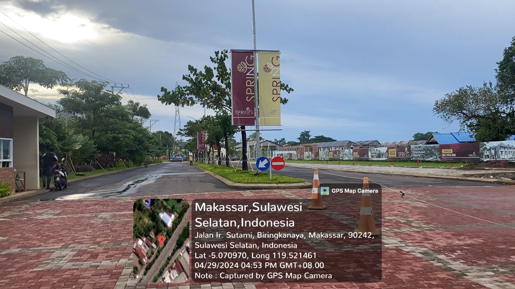 foto posisi tengah perumahan VIRGINIA PARK