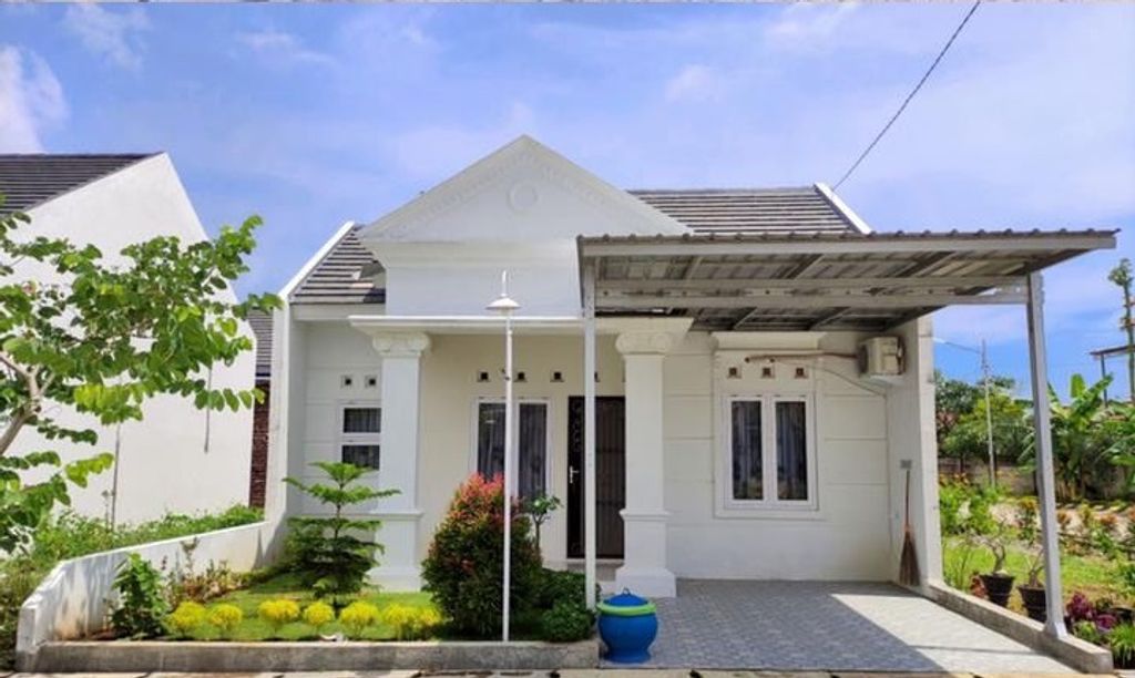 foto tampak rumah tipe 36 perumahan SAPPHIRE RESIDENCE