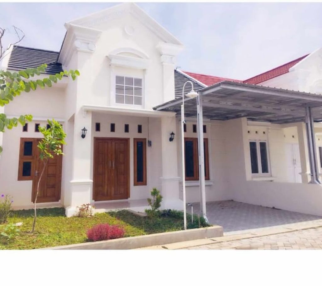 foto tampak rumah tipe 54 perumahan SAPPHIRE RESIDENCE