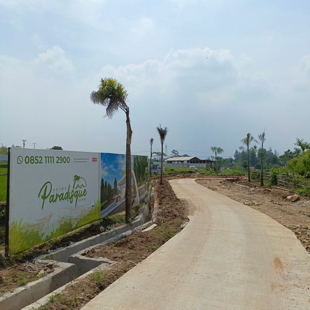 foto gerbang perumahan PRIMA PARADISQUE RESIDENCE