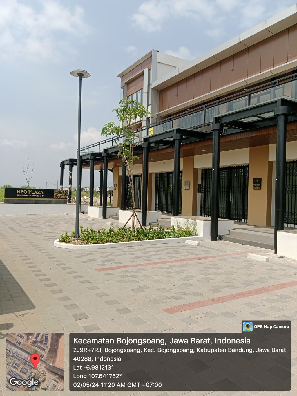 foto contoh rumah perumahan Podomoro Park Bandung (RUKO NEO PLAZA)