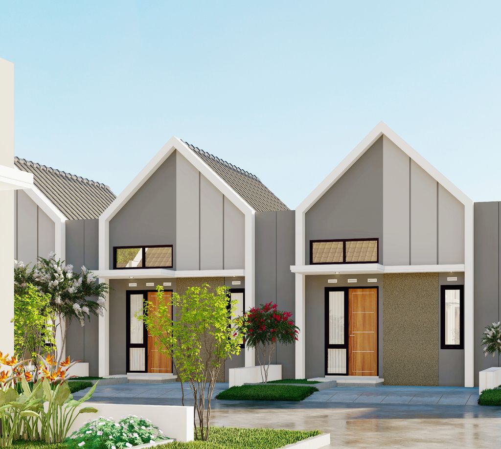 foto tampak rumah tipe 30/60 perumahan GEDANGSEWU VIEW 2