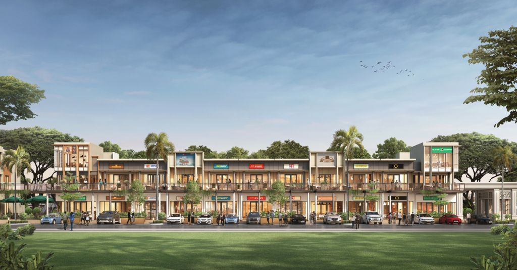 foto tampak rumah tipe STANDAR perumahan Podomoro Park Bandung (RUKO NEO PLAZA)