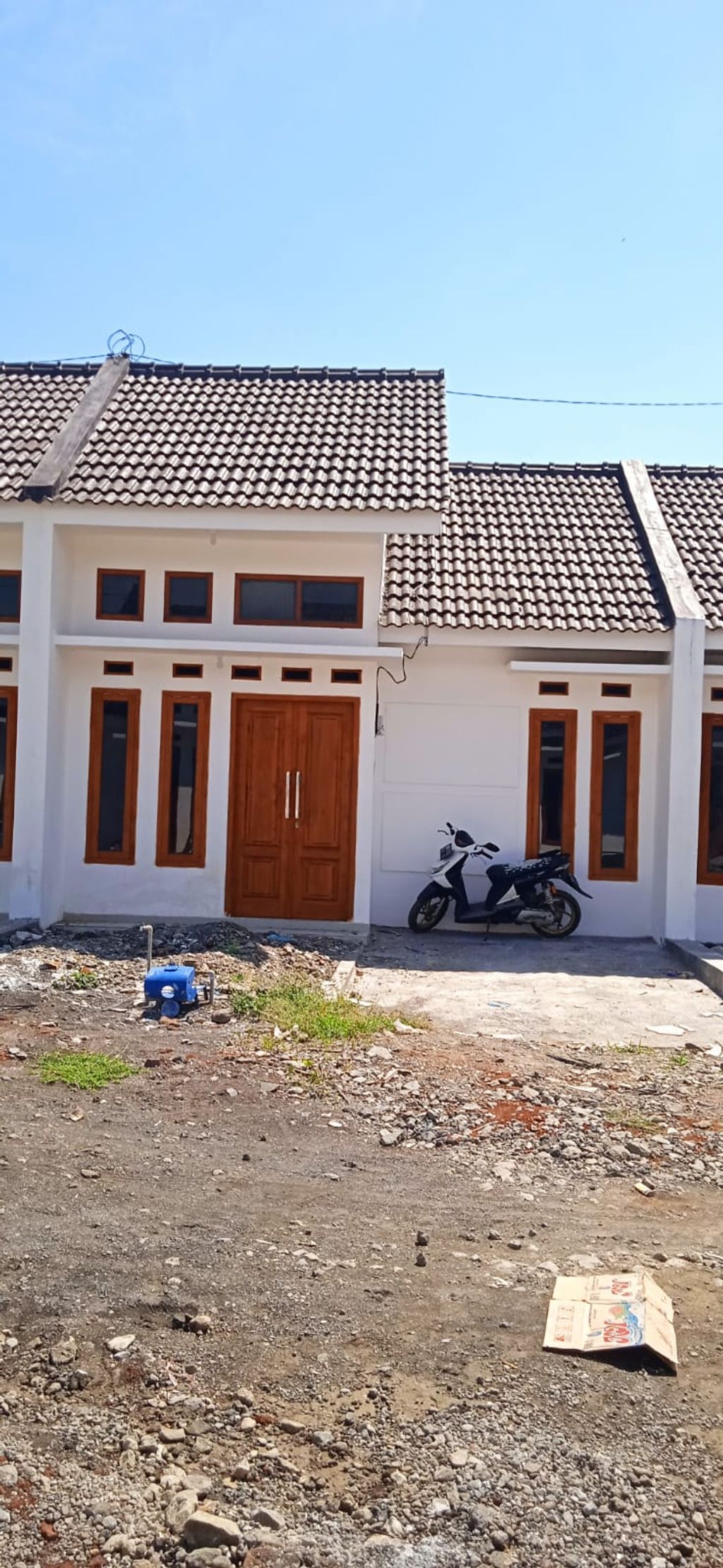 foto tampak rumah tipe 36/72 perumahan taman permata indah 2