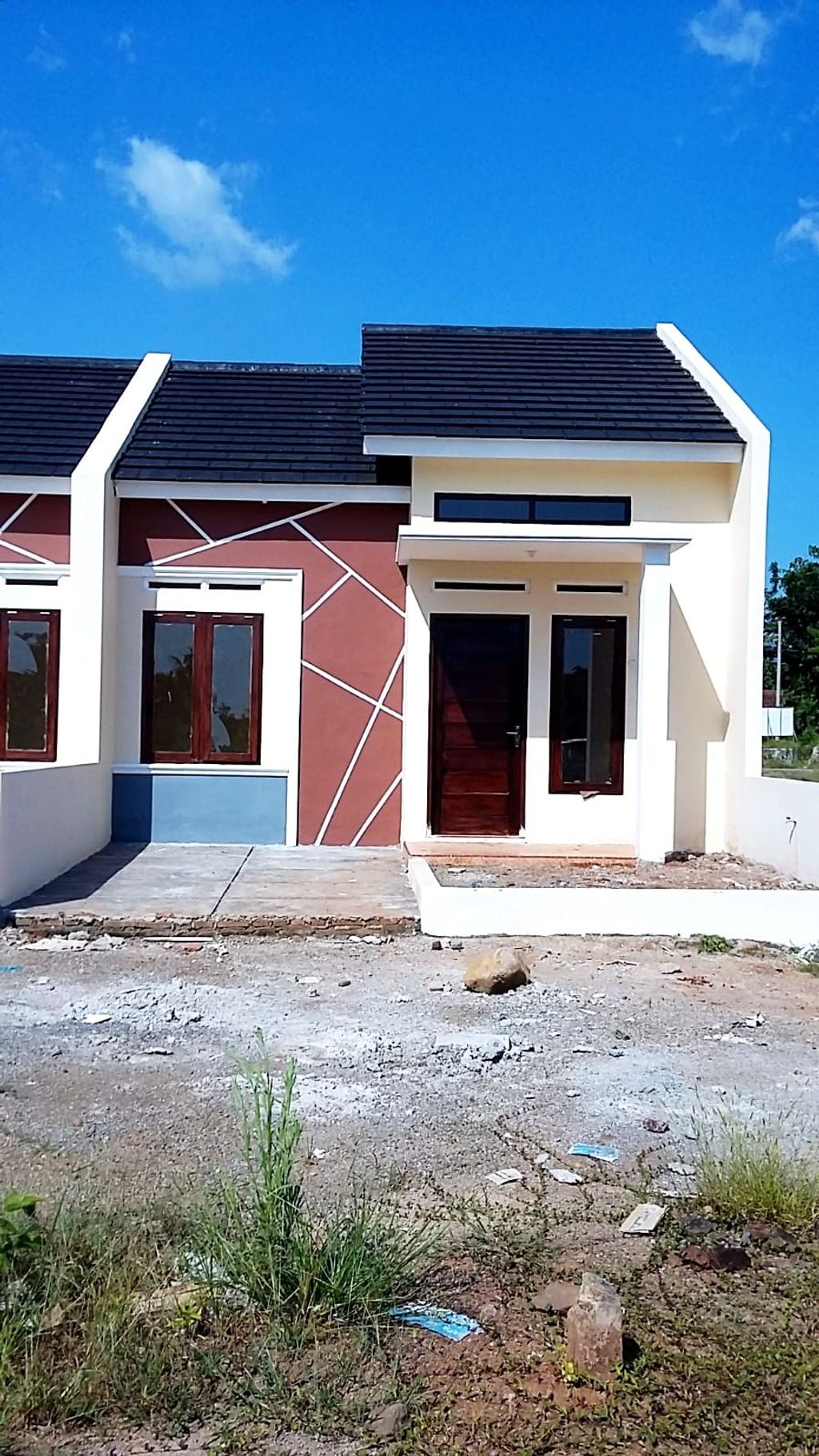 foto tampak rumah tipe 36 perumahan GRIYA SURYA KAJEN