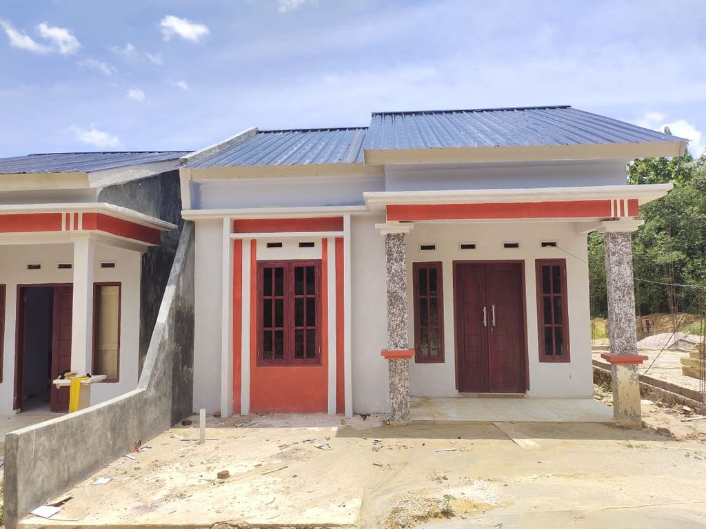foto tampak rumah tipe 36 (Subsidi) perumahan PESONA BAITUL HUDA