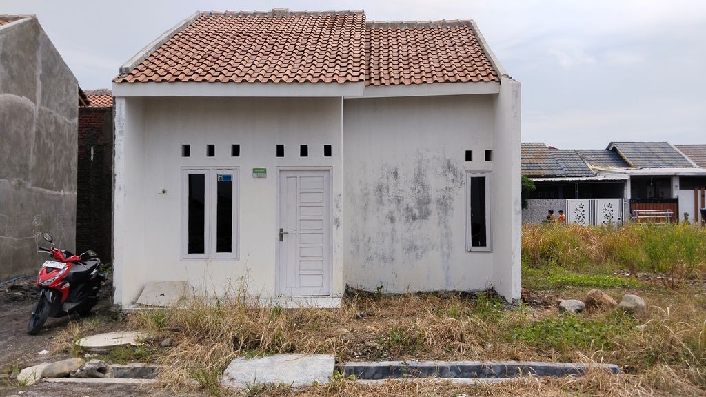 foto tampak rumah tipe 30/60 perumahan PERUM BANJAR RESIDENCE