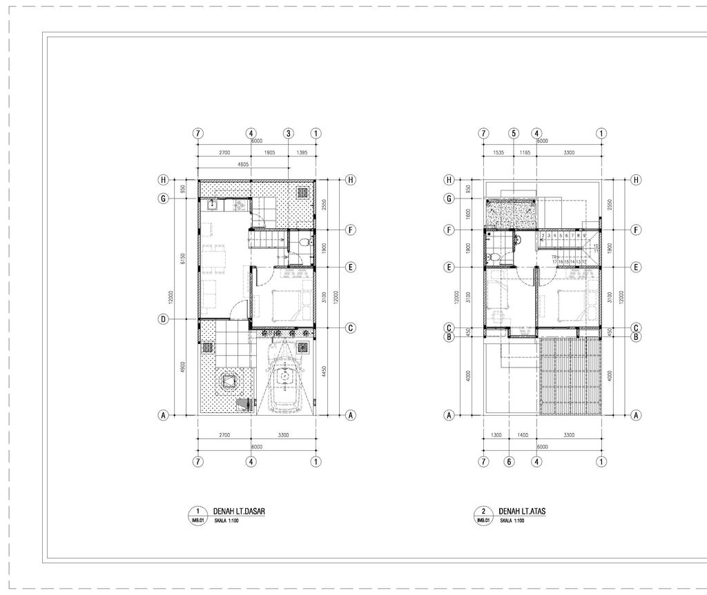 foto denah rumah tipe SAPPHIRE perumahan GRAND ALMAS RESIDENCE