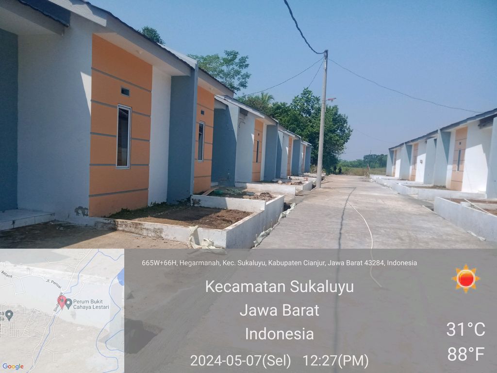 foto posisi tengah perumahan PURI ASOKA