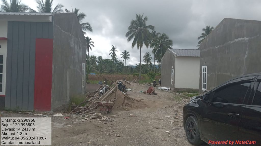 foto posisi tengah perumahan MUTIARA LAND