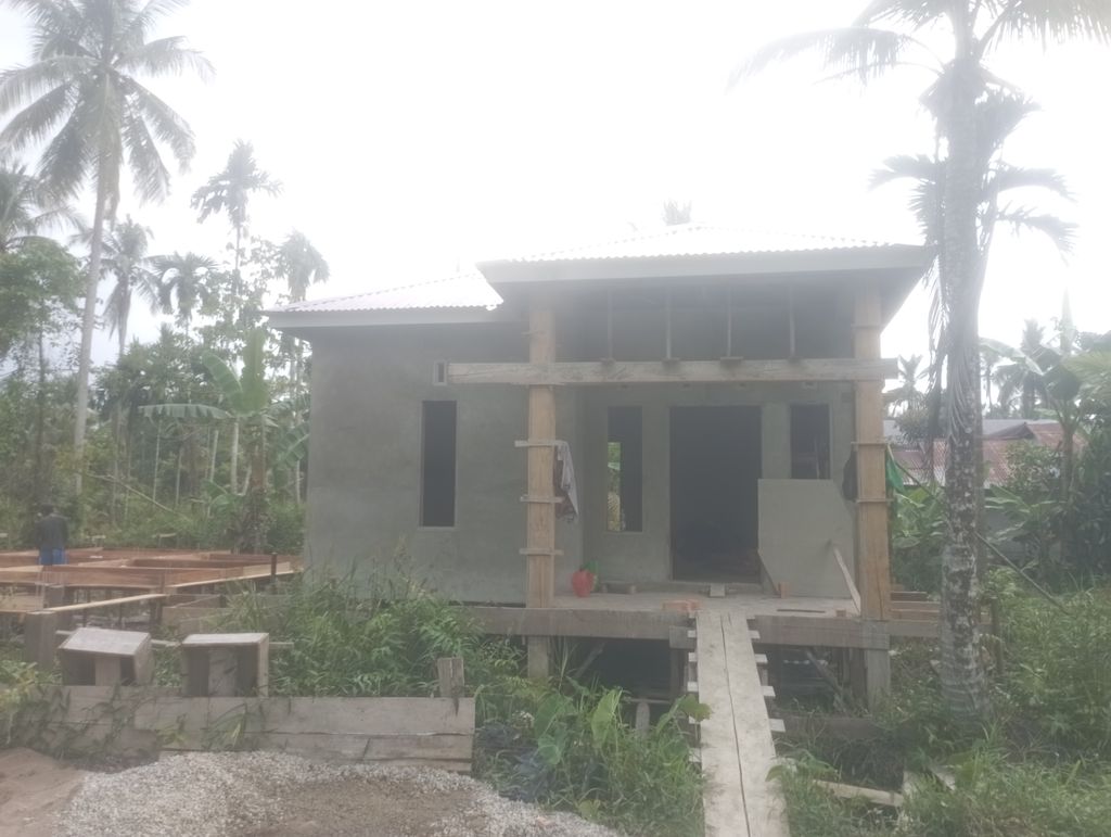 foto contoh rumah perumahan PERMUMAHAN PERMATA HIJAU ENAM