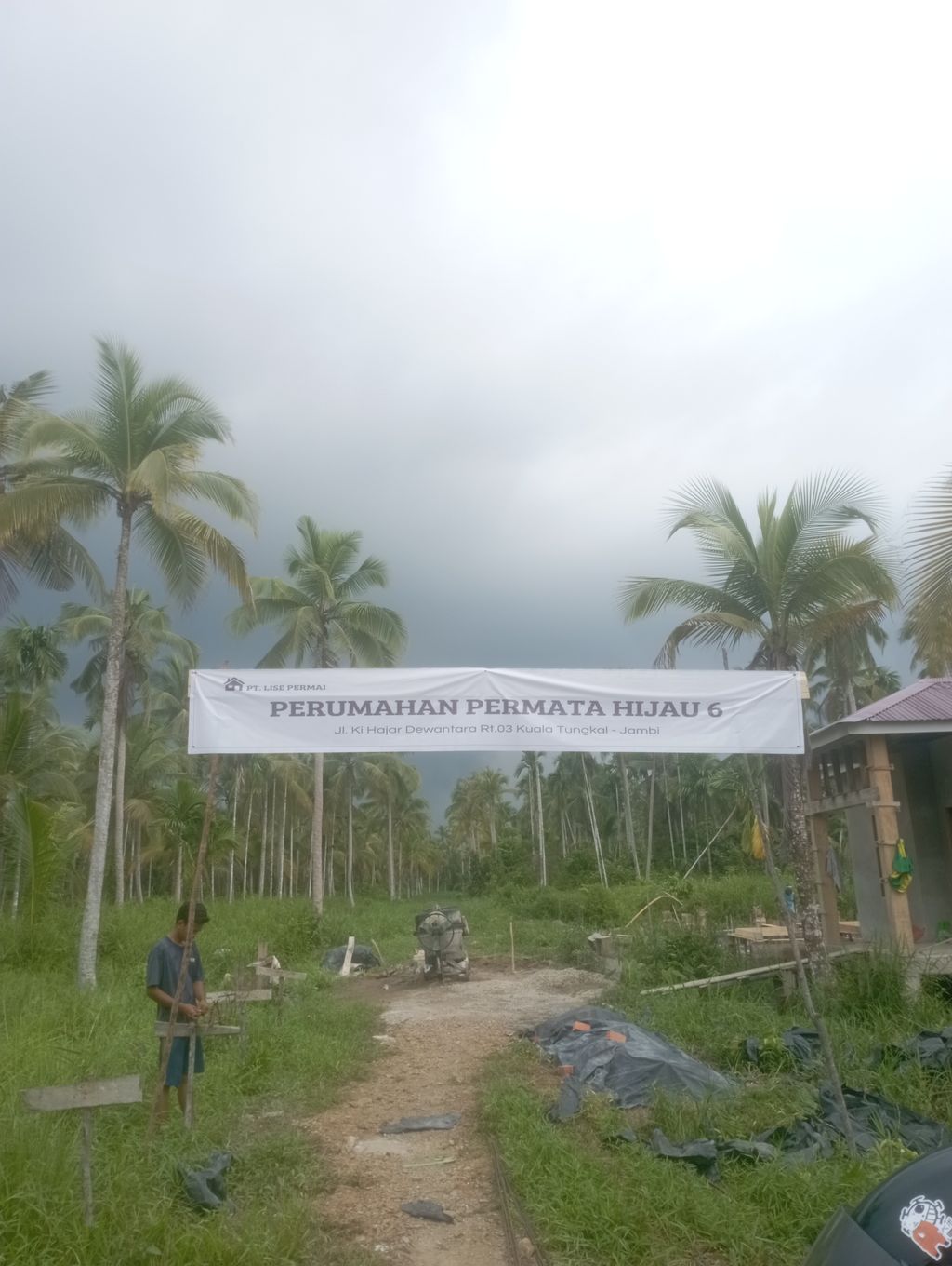 foto gerbang perumahan PERMUMAHAN PERMATA HIJAU ENAM