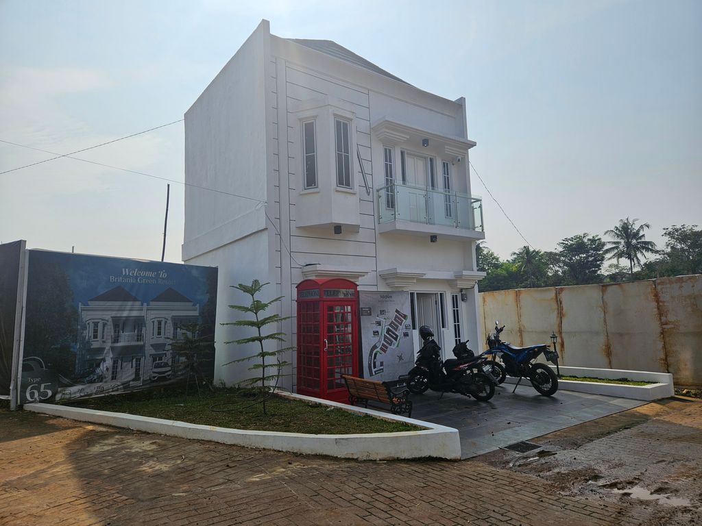 foto contoh rumah perumahan BRITANIA GREEN RESORT